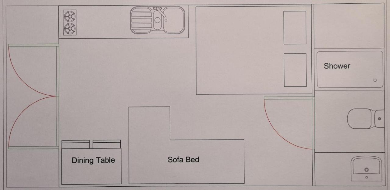 Loch Ewe Luxury Pods Apartman Mellon Charles Kültér fotó