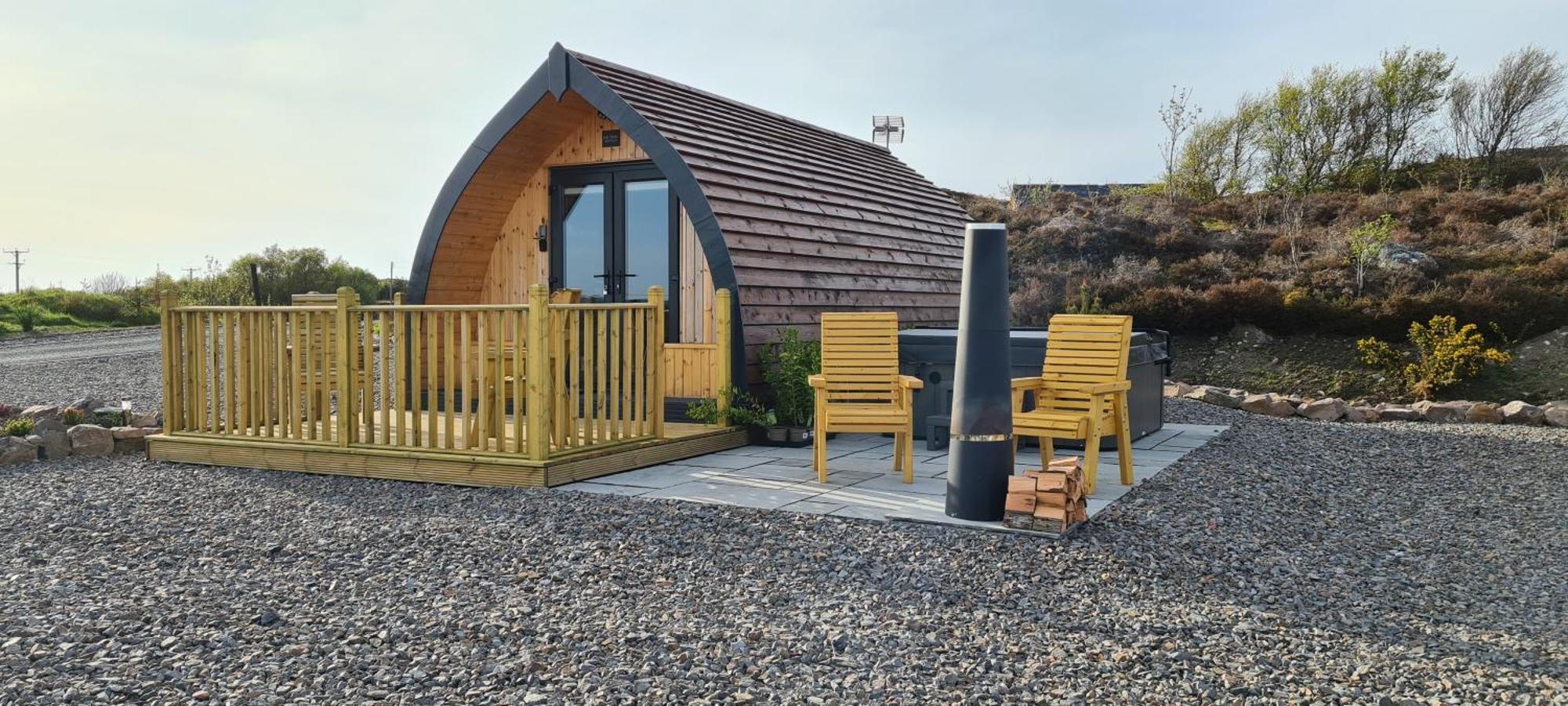 Loch Ewe Luxury Pods Apartman Mellon Charles Kültér fotó